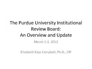 Purdue irb