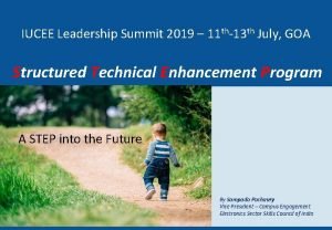 IUCEE Leadership Summit 2019 11 th13 th July