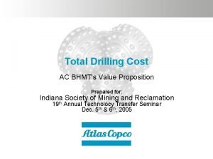Drilling cost calculation