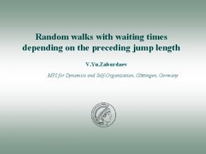 Random walks with waiting times depending on the