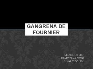 Gangrena de fournier imagenes