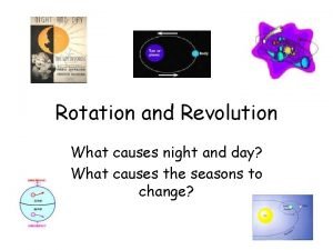 What causes seasons rotation or revolution