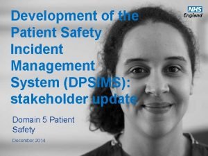 Patient safety incident management system
