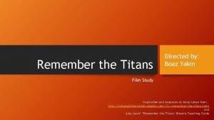 Remember the titans plot