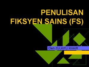 Novel sains fiksyen melayu