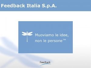 Feedback italia Feedback italia