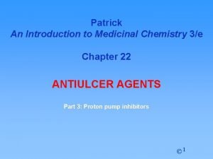 Patrick An Introduction to Medicinal Chemistry 3e Chapter