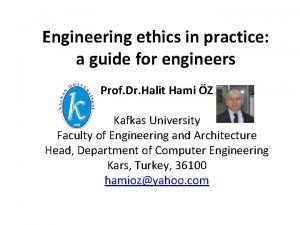 Engineering ethics in practice a guide for engineers