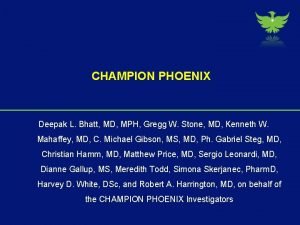 Champion phoenix trial
