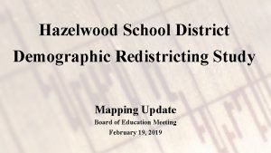 Hazelwood school district boundary map