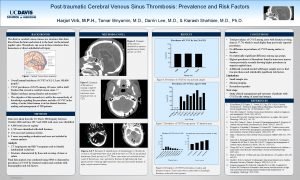 Cerebral venous sinus thrombosis prevalence