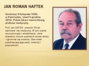 Jan haftek