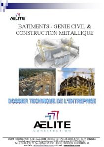 Aelite construction