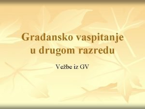 Recnik osecanja gradjansko vaspitanje