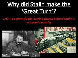 Stalin great turn