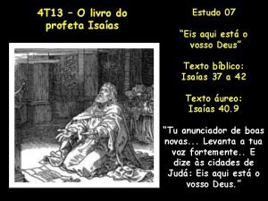 Deus atrasa o relogio de acaz