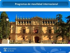 Beca movilidad internacional