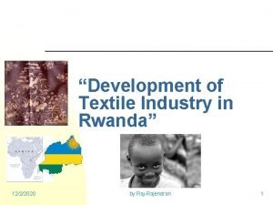 Rwanda textile industry