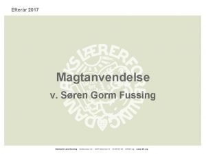 Søren gorm fussing Søren gorm fussing