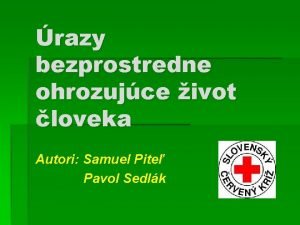 razy bezprostredne ohrozujce ivot loveka Autori Samuel Pite