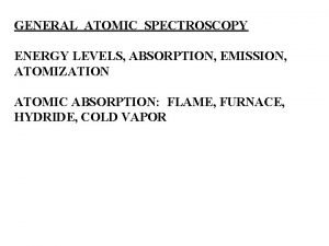 Cold vapor atomic fluorescence spectrometry