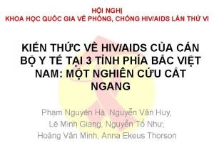 HI NGH KHOA HC QUC GIA V PHNG