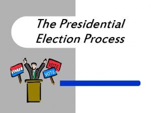 The Presidential Election Process Introduction The Electoral College