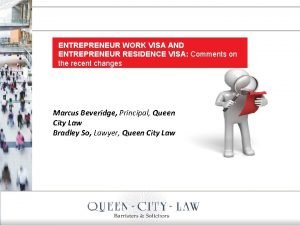 Entrepreneur residence visa