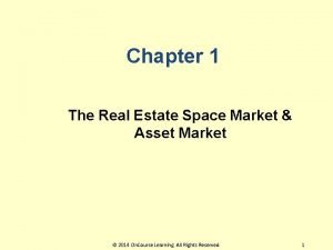 Asset market real estate
