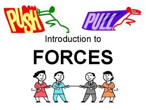 The forces shown above are pushing/pulling forces