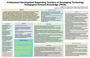 Professional Development Supporting Teachers in Developing Technology Pedagogical