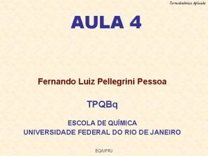 Fernando luiz pellegrini pessoa