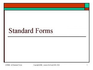 Standard Forms 91509 L 6 Standard Forms Copyright