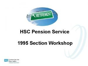 Hsc pension calculator 1995