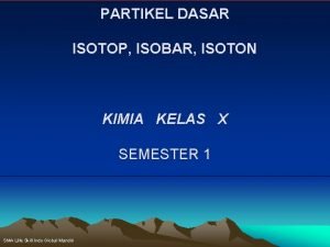 Isotop adalah