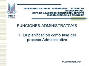 Plan programa y proyecto