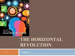 It is created as what is known as the horizontal revolution