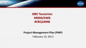 Crq in project management