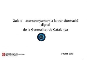 Guia dacompanyament a la transformaci digital de la