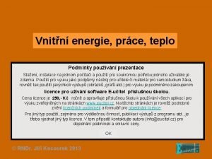 Teplo prezentace