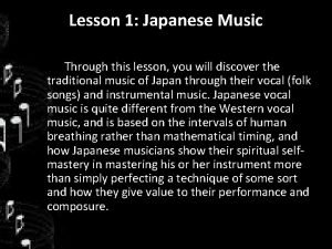 Instrumental music of japan