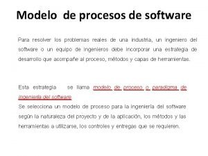 Modelo de espiral Modelo de espiral