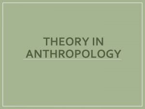 Configurationalism anthropology definition