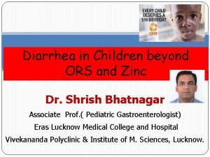Diarrhea in children