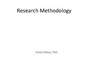 Components of a research proposal