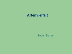 Artenvielfalt definition