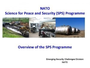 Nato sps programme