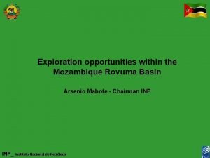 Exploration opportunities within the Mozambique Rovuma Basin Arsenio