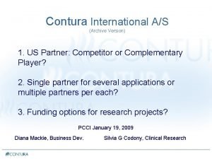 Contura international a/s