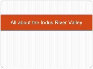 Indus river valley gender roles